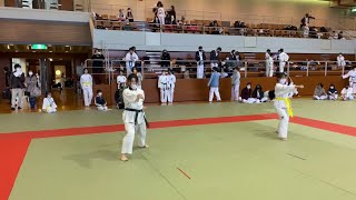 第25回岐阜県大会　型　成年部　女子　黄・緑・青帯（決勝）Pattern in Japan Senior Female Yellow, Green, Blue Belt FINAL／ITFテコンドー