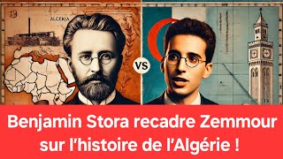 Benjamin Stora recadre Zemmour.