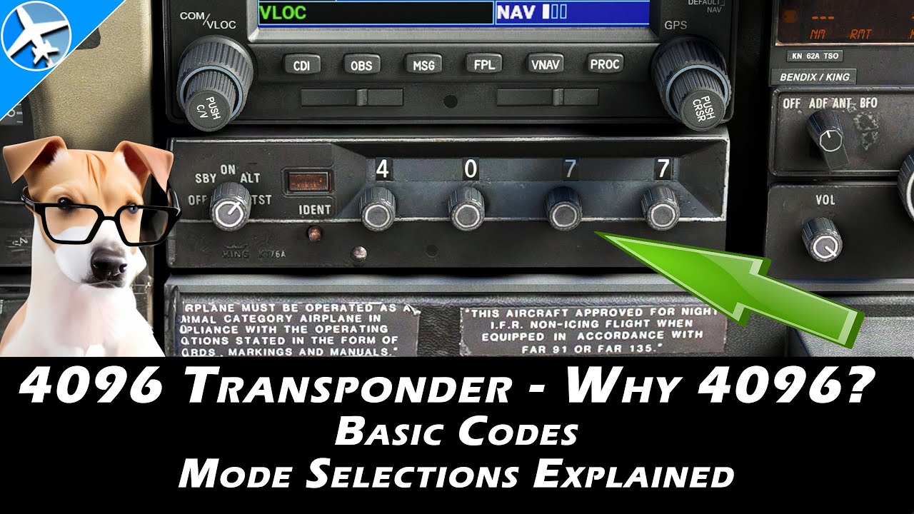 Aircraft Transponders - Basic Functions, Codes, And Why It Is Called A ...