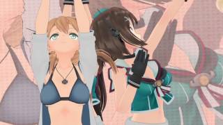 【MMD艦これ】プリンツオイゲン・摩耶・鳥海でスキスキ絶頂症