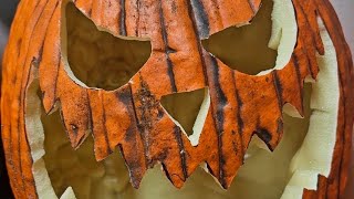 How To Ink Wash Carvable Pumpkins