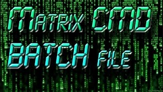 ★ Cmd Matrix tutorial [Easy] [Beginner] ★