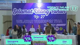 HUT ke 27 Wilayah Tomohon 3 - Final Round Berpacu dalam Kidung Rohani