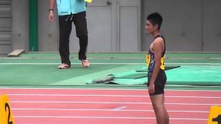 平成27年度 鹿児島県中学総体陸上 共通男子 200m 決勝 2015年7月18日