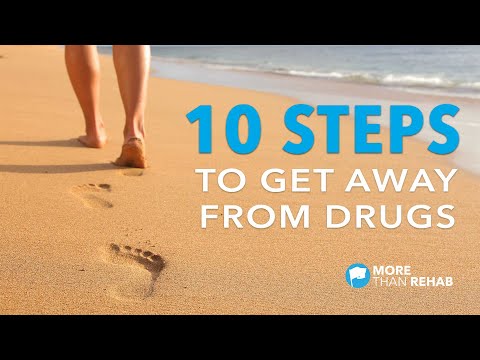 Which is the first step in treating a drug abuse problem?