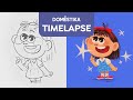 PHOTOSHOP TIMELAPSE | Illustrating Roald Dahl's 