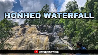 Honhed waterfall Keshkal😍 hide place of keshkal