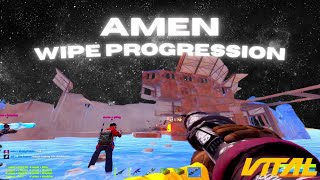 How AMEN Raided The WHOLE Server On WIPEDAY | Vital 10x Wipe Progression