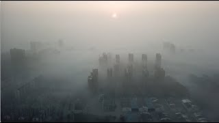 Fog Envelops Cities in China