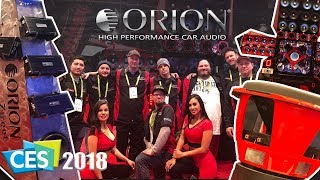 ORION CAR AUDIO AT CES 2018