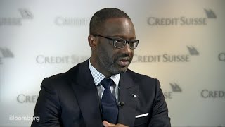 Credit Suisse CEO Thiam on Asia Volatility, Negative Rates, No-Deal Brexit