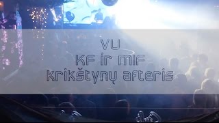 VU KF ir MIF krikštynų vakarinė dalis '15