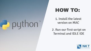 Installing Python on Mac OS