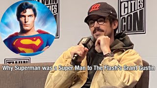 Why Superman’s Christopher Reeve Was A Super Man to The Flash’s Grant Gustin