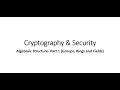 Cryptography & Security - Algebraic Structure -Part 1 (Groups, Rings and Fields)