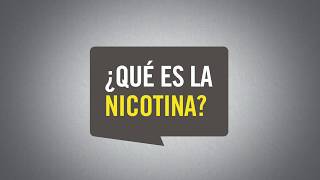 ¿Qué es la nicotina?