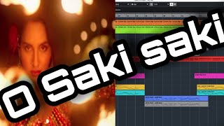 Saki saki keyboard cover | Batla House #Johnabraham#norafatehi#Tanishk Bagchi