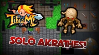 TibiaME - solo Akrathes - world 7!