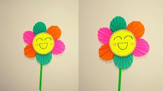 DIY Beautiful Children's Day Paper Flower Greetings Card  | Children's day special |  Pandit Nehru