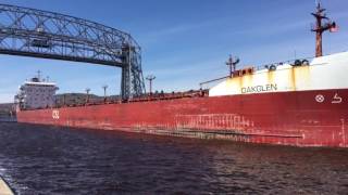 CSL Oakglen departing Duluth. 4/22/17