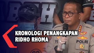 Begini Kronologi Penangkapan Ridho Rhoma Terjerat Narkoba Lagi