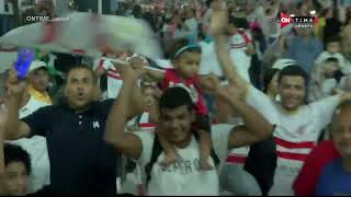 ملعب ONTime - فرحة جماهير نادي الزمالك بعد التتويج بكأس مصر على حساب الأهلي