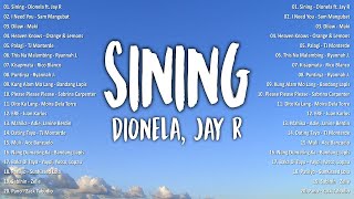 Dionela - sining ft. Jay R Lyrics💗Best OPM Tagalog Love Songs - NEW OPM Trending 2024 Playlist vol1