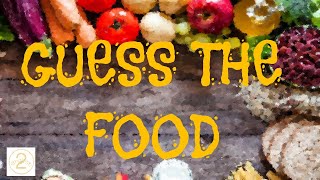 GUESS THE FOOD  ESL game for kids - English food vocabulary guessing game for ch
