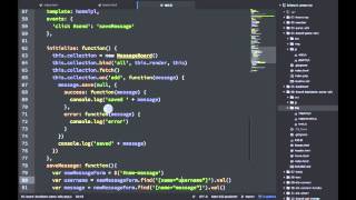 Fullstack JavaScript: BackboneJS and Parse.com SDK Message Board (06-board-backbone-parse-sdk)