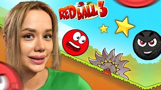 REDBALL 3 ŞEKİL DEĞİŞTİRDİ! | REDBALL 3 KIRMIZI TOP OYNUYORUZ ! | Bölüm #1 @GamzeKarta