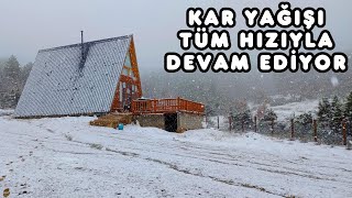 KIRSALDA KARLI BİR GÜN / SULAR DONDU / Hayvan Bakımı