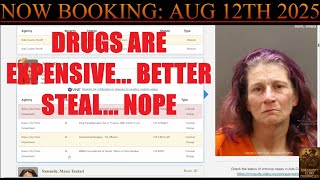 Ada County Idaho Arrests Aug 12 2025 / Stealing so she can buy more drugs??