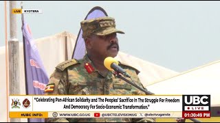 TAREHE SITA; CDF GEN. MUHOOZI KAINERUGABA VOWS TO DEAL WITH SECURITY INSURGENCIES IN UGANDA