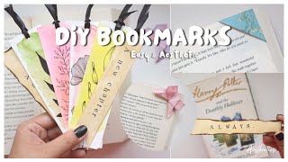 DIY Easy & Aesthetic Bookmark Ideas | Aasthaetics