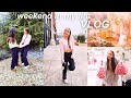 weekend in my life vlog *shopping, friends, hauls, sleepover, snow, +more!*