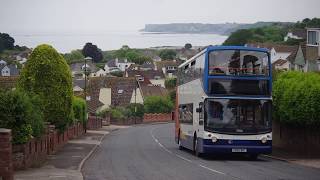 Stagecoach Devon, Dennis Trident, S806BWC-17006 on Torbay Airshow Park \u0026 Ride