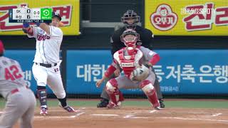 [2018 KBO 정규시즌] 최주환 선수가 올스타에 이어 생애 첫 국가대표에 도전하고 있습니다 (05.30)