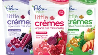 Baby Food Recalled Plum Organics Little Cremes