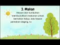 MODUL 1 : Makhluk hidup, KP 1 : Ciri-ciri  Makhluk Hidup