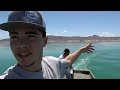 Lake Mead DROUGHT UPDATE with Stranded Boater CRAIG Visit!!