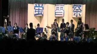 2009年10月　中学・合唱コンクール　吹奏楽部による演奏ほか