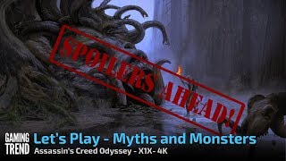 Assassin's Creed Odyssey - Mythical Monster Fight - X1X 4K [Gaming Trend]