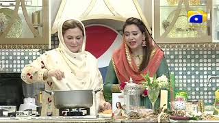 Geo Ramzan Iftar Transmission - Nashta-e-Shirazi, Prawns and Chicken Fingers Recipe by Naheed Ansari