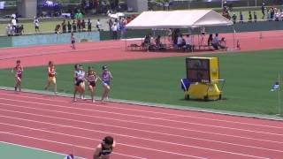 平成26年度鹿児島県高校総体　女子 800m 予選5組