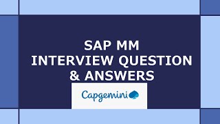 sap mm interview questions and answers for 2 years experience | sap mm implementation interview