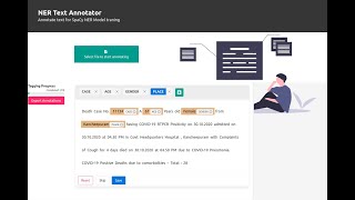 Custom Named Entity Recognition (NER) Open Source NER Annotator + spaCy | NLP Python