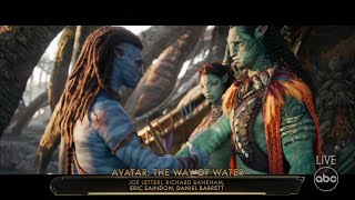 95th Oscars Best Visual Effects Category (Avatar: The Way of Water Wins)