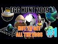 How To Get ALL EGGS In EGG HUNT 2019: SCRAMBLED IN TIME | Part #1 | ROBLOX