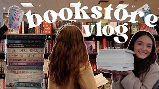BOOKSTORE VLOG 🕊 book shopping at barnes & noble + book haul!