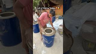 Craft Of Making Tandoor🥵😱 || Indian Street Food